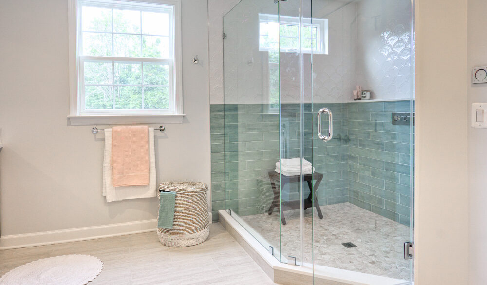 shower curtain vs glass door which is preferable