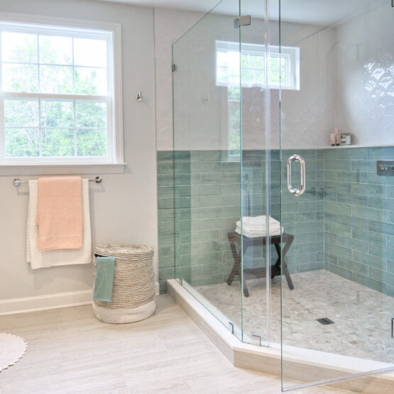 shower curtain vs glass door which is preferable