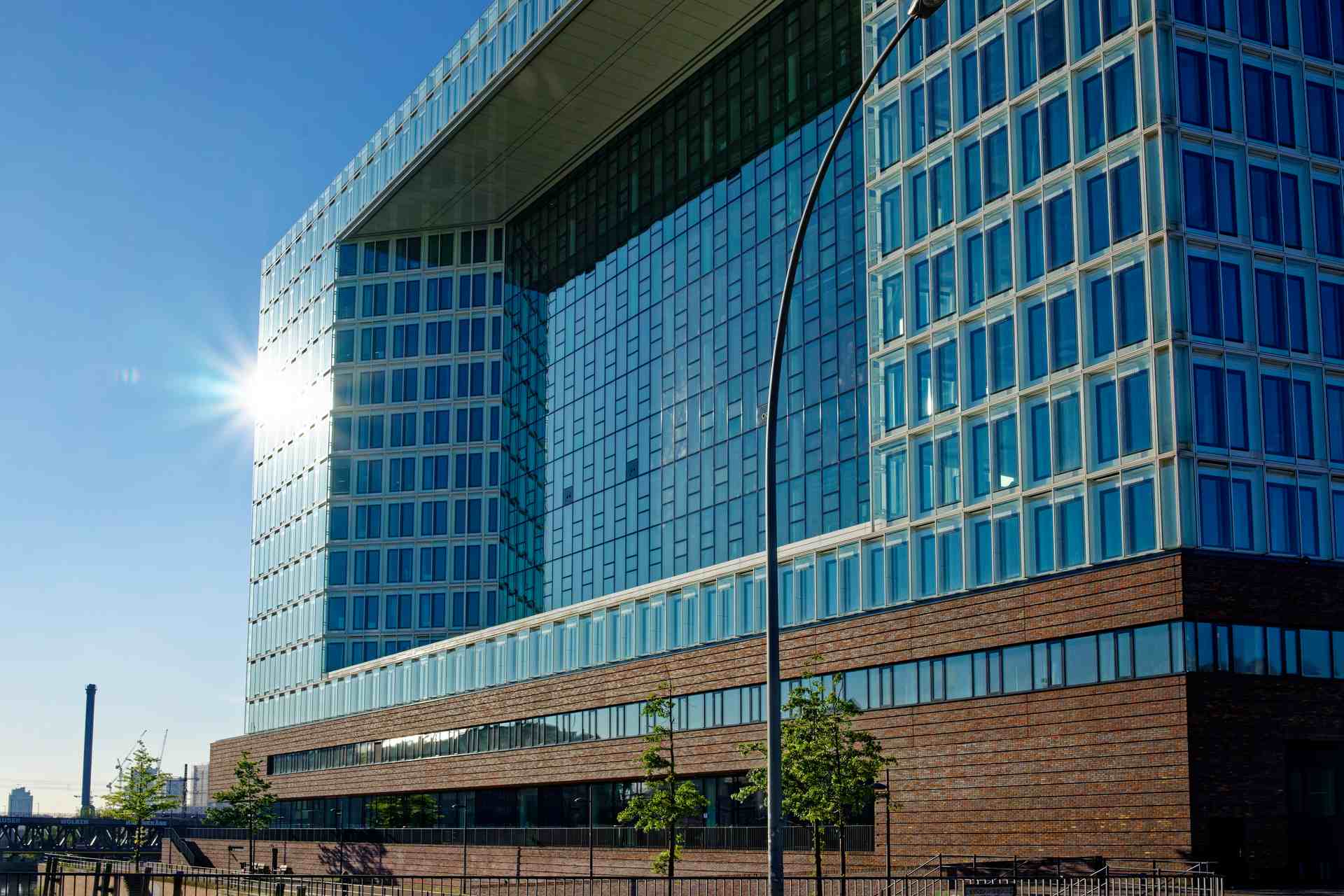 Government Properties glass exterior facade