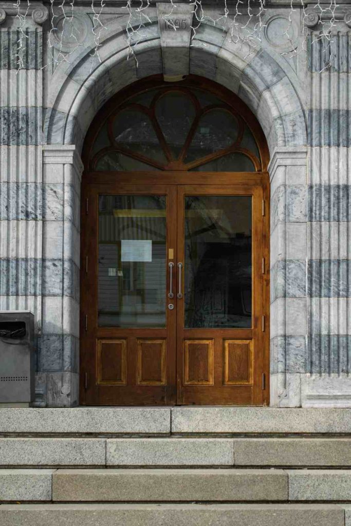 Religious Buildings glass installation detail